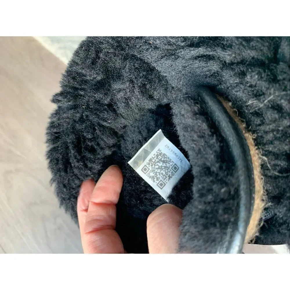 UGG Australia Adirondack Tall Black Brown Ombre size 7